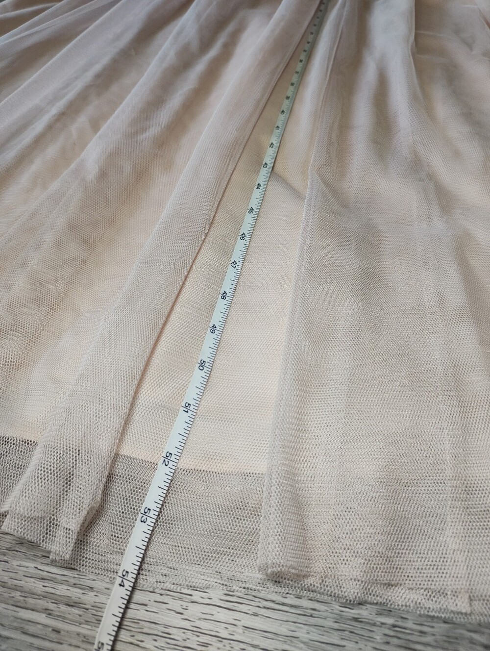 Vintage Vera Wang White Strapless Blush Pink Tulle Evening Gown - Picture 15 of 16